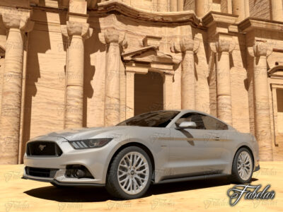 Ford Mustang GT 2015 El Deir – 3D model