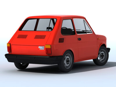 Fiat 126 – 3D model