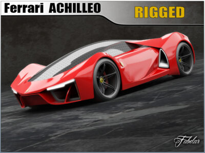 Ferrari Achilleo concept – 3D model