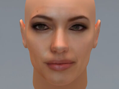 Angelina Jolie – 3D model