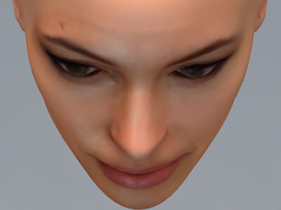 Angelina Jolie – 3D model