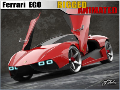 Ferrari Ego concept – 3D model