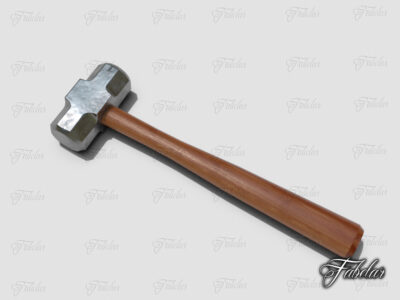 Engineering hammer lowpoly – 3D model