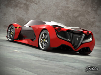 Ferrari Impronta concept – 3D model