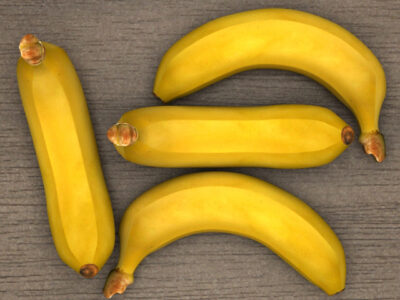 Banana – 3D model