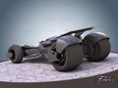 Bat vehicle 1 – 3D model