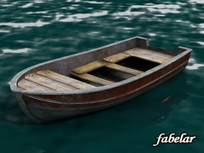 Boat – 3D model