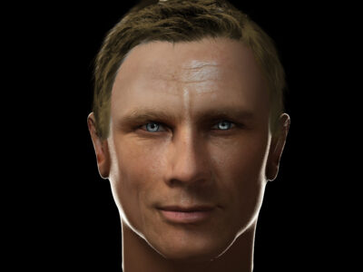 Daniel Craig – 3D model