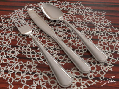 Cutlery – 3D model