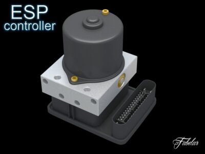 ESP controller – 3D model