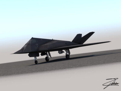 F-117 Nighthawk – 3D model
