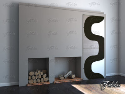 Fireplace 06 – 3D model