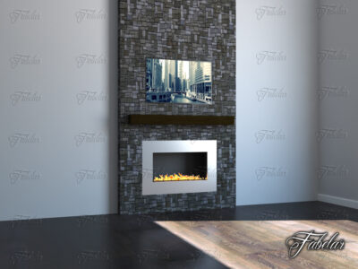 Fireplace 05 – 3D model