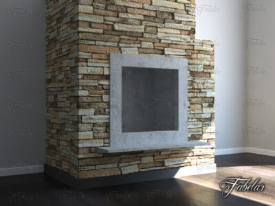 Fireplace 09 – 3D model