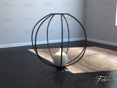 Floor lamp 03 – 3D model