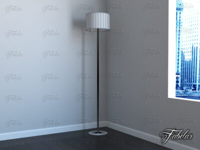 Floor lamp 02 – 3D model