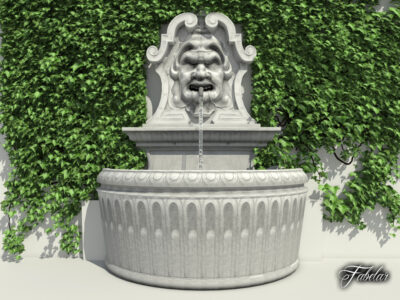 Fountain 09 – 3D model