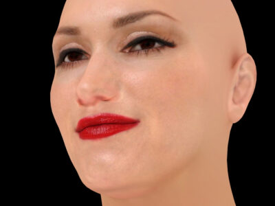 Gwen Stefani head – 3D model