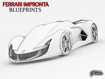 Ferrari Impronta concept – Blueprints