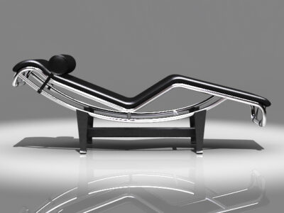 Chaise longue – 3D model