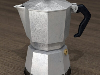 Coffee percolator – 3D model