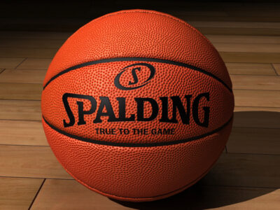 Basketball Spalding  – 3D model