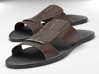 Sandals lowpoly – 3D model