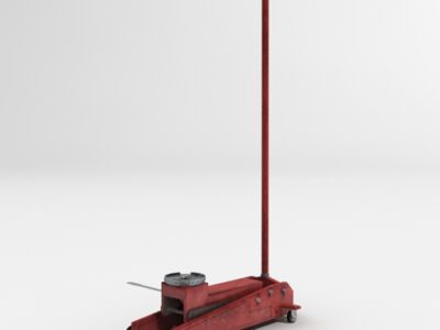 Hydraulic jack – 3D model