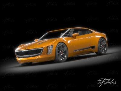 Kia GT4 concept – 3D model