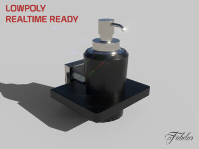 Liquid soap container – 3D model