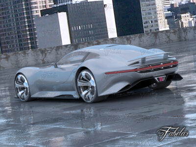 Mercedes Vision GT Environment – 3D model