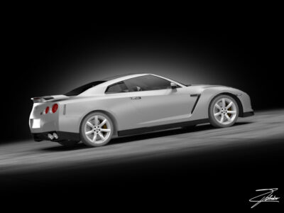 Nissan GT-R – 3D model