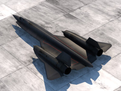 Lockhead YF-12A – 3D model
