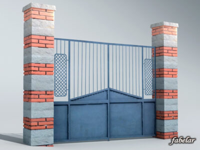 Gate 02 – 3D model