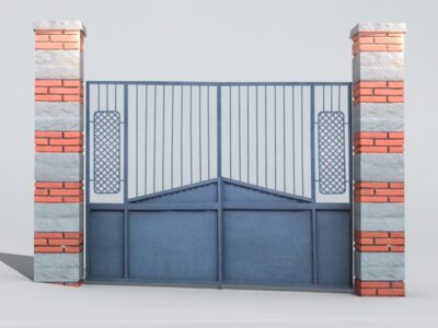 Gate 02 – 3D model