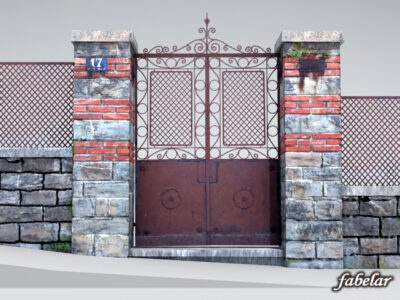 Gate 01 – 3D model