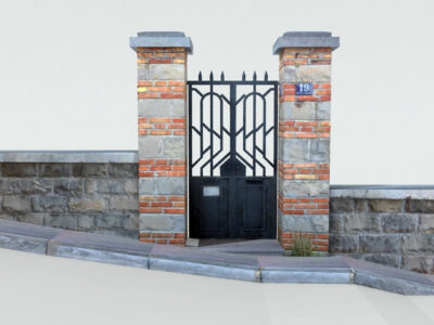 Gate 03 – 3D model