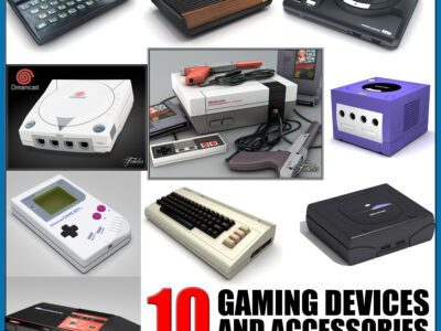 Gaming devices coll 1 – 3D model