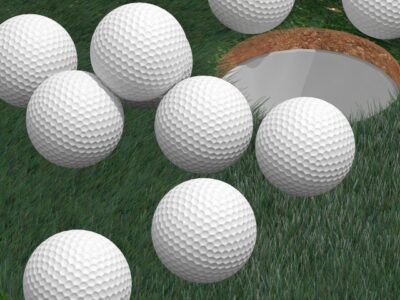 Golf ball  – 3D model