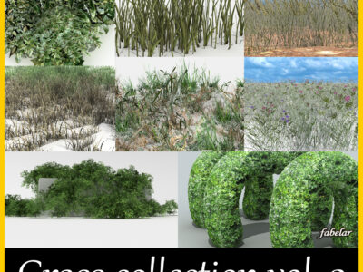 Grass vol 3 – 3D model