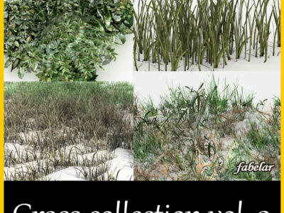 Grass vol 2 – 3D model