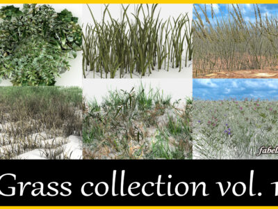 Grass vol 1 – 3D model