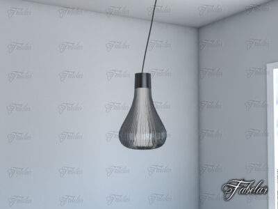 Hanging light 04 – 3D model
