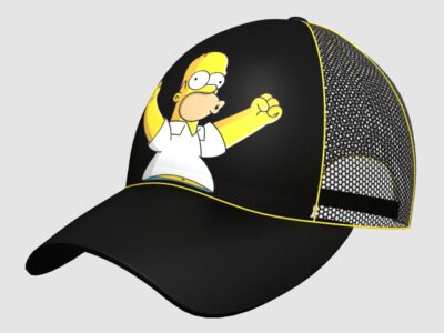 Homer Simpson cap 1 – 3D model