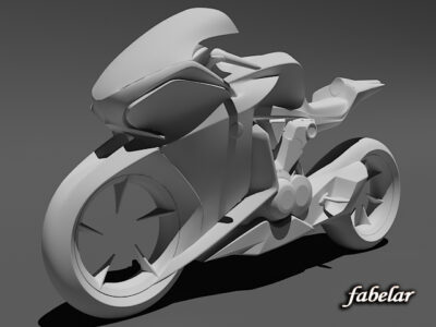 Honda v4 concept no mat – 3D model