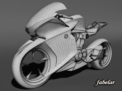 Honda v4 concept no mat – 3D model