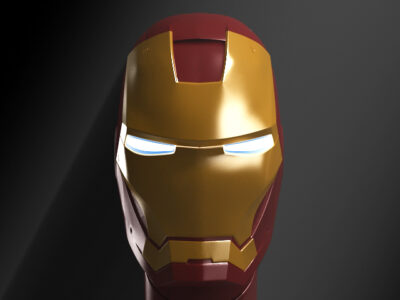 Ironman head – 3D model