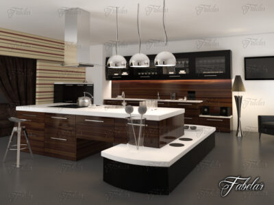 Kitchen 03 – 3D model