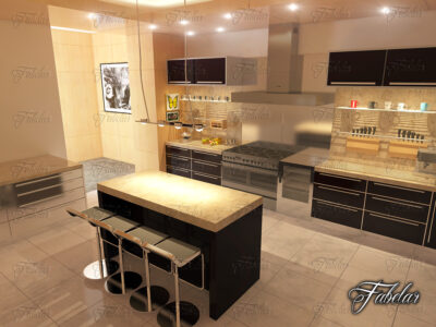 Kitchen 05 – 3D model