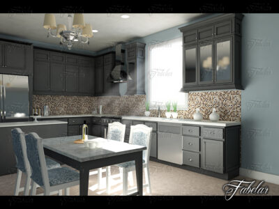 Kitchen 07 – 3D model